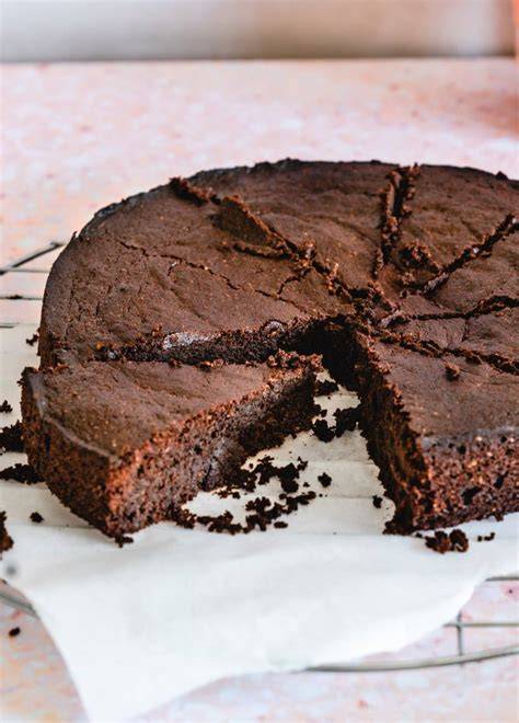 Zubereitung veganer Schokokuchen ohne Mehl