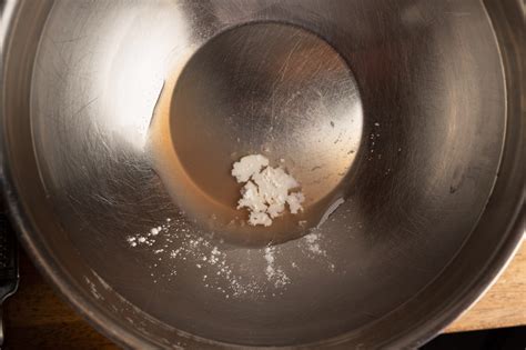 Zubereitung von Apfelkuchenteig im Rührgerät