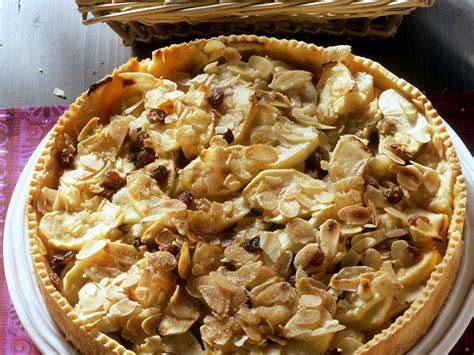 Zubereitung von Mürbeteig mit Mandeln