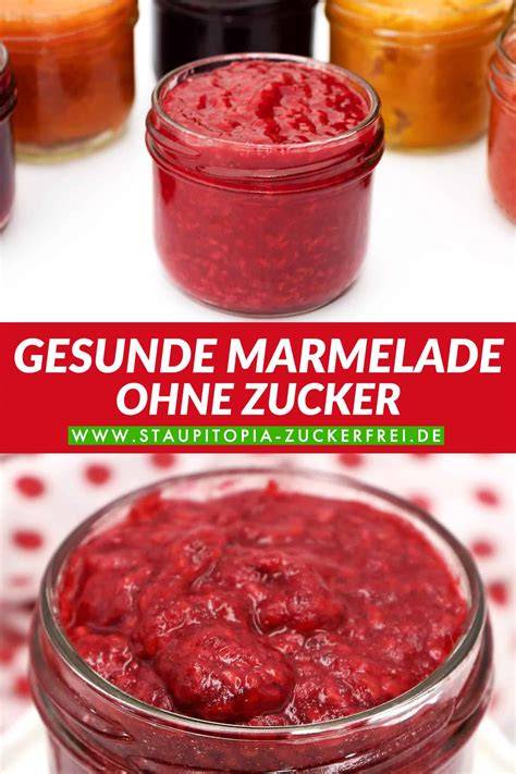 Zubereitung von Marmelade ohne Zucker mit natürlichen Zutaten
