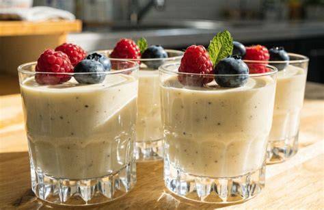 Zubereitung von Pudding im Thermomix