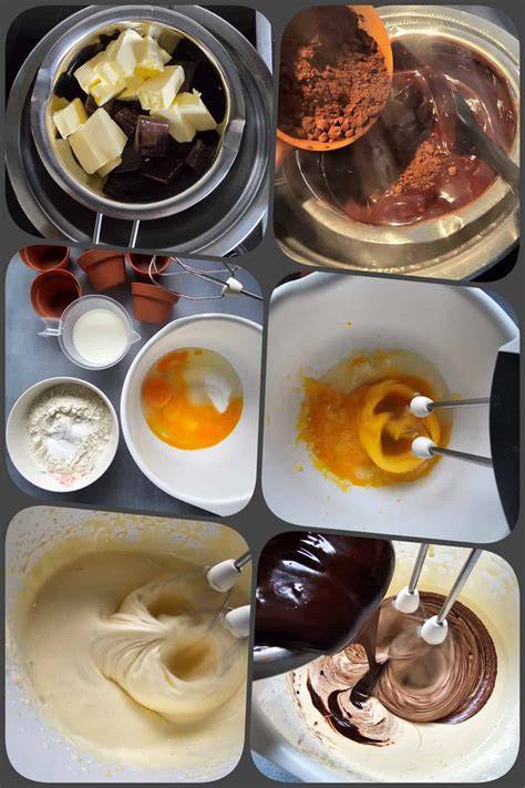 Zubereitungsschritte: Butter, Marzipan und Eier im Mix