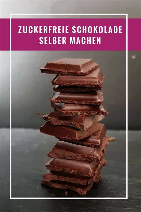 Zubereitungsschritte: Zuckerfreie Schokolade selber machen