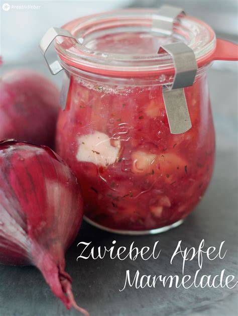 Zubereitungsschritte: von der frischen Zwiebel zur Marmelade