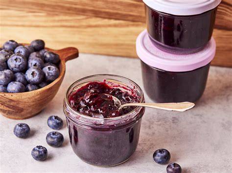 Zubereitungsschritte Blaubeermarmelade