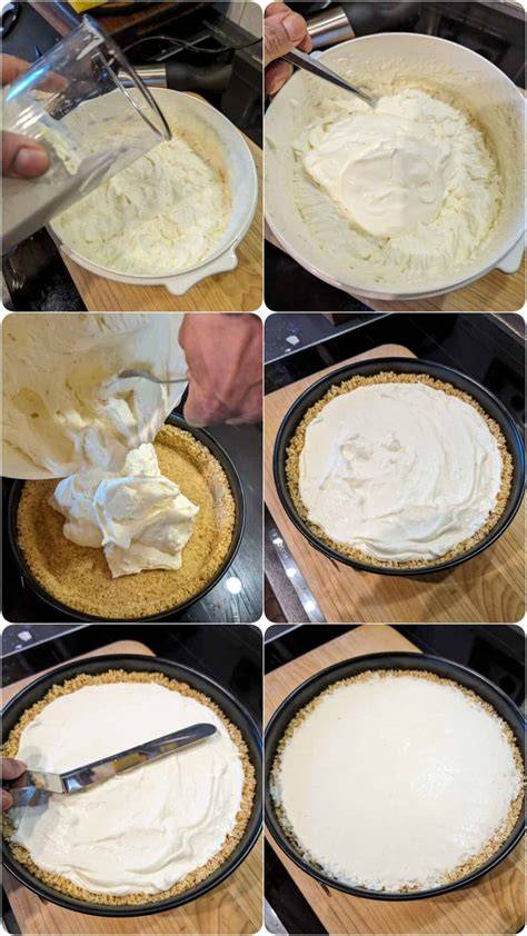 Zubereitungsschritte Cheesecake-Boden