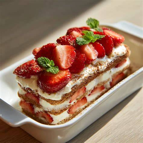 Zubereitungsschritte Erdbeer-Tiramisu