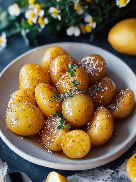 Zubereitungsschritte Honig-Senf-Kartoffeln