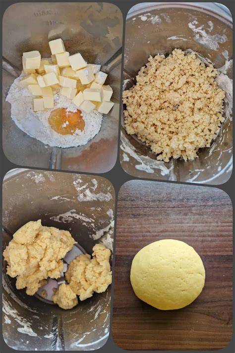 Zubereitungsschritte Keksreste-Kuchen, Plätzchenreste im Mixer