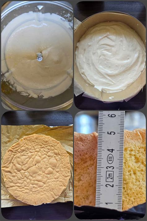 Zubereitungsschritte Low-Carb-Tortenboden