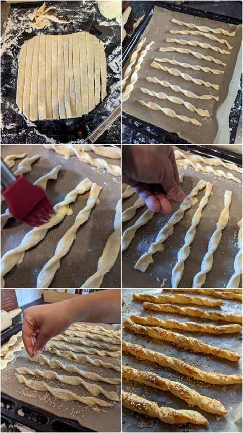 Zubereitungsschritte Mürbeteig, Marmormuster und Zimtkruste (Step-by-Step Bilder)