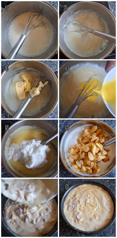 Zubereitungsschritte Pudding und Muffin-Teig