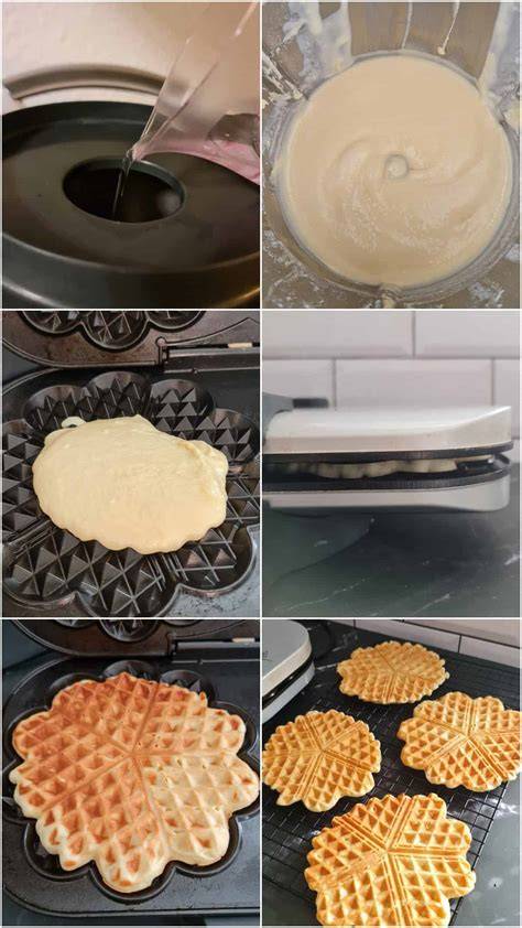 Zubereitungsschritte für Lütticher Waffeln (Fotostrecke oder Übersicht)