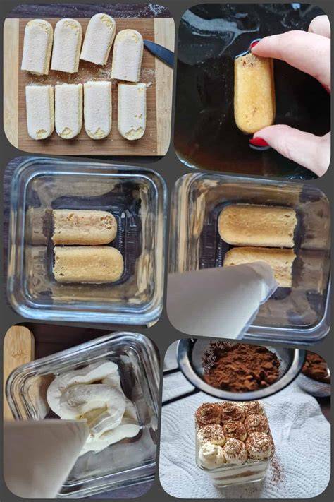 Zubereitungsschritte für Lebkuchen Tiramisu