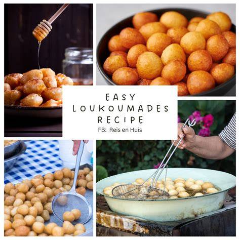 Zubereitungsschritte für Loukoumades