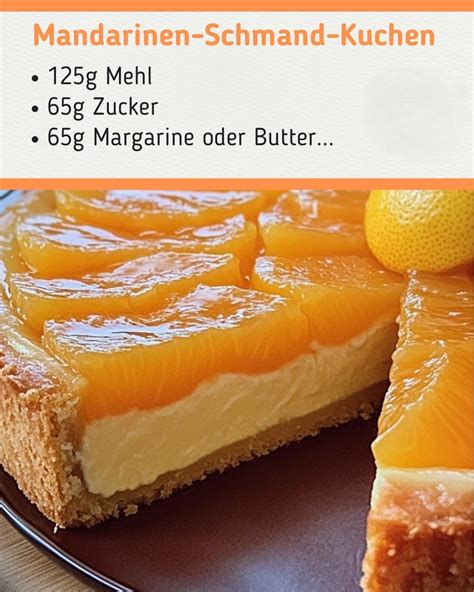 Zubereitungsschritte für Mandarinen-Schmand-Kuchen