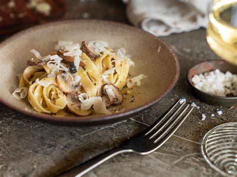 Zubereitungsschritte für Trüffelpasta
