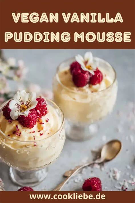 Zubereitungsschritte für vegane Pudding-Mousse