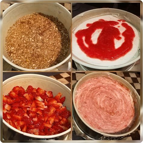 Zubereitungsschritte von Erdbeerkuchen-Biskuitboden (Schritt-für-Schritt-Fotos)