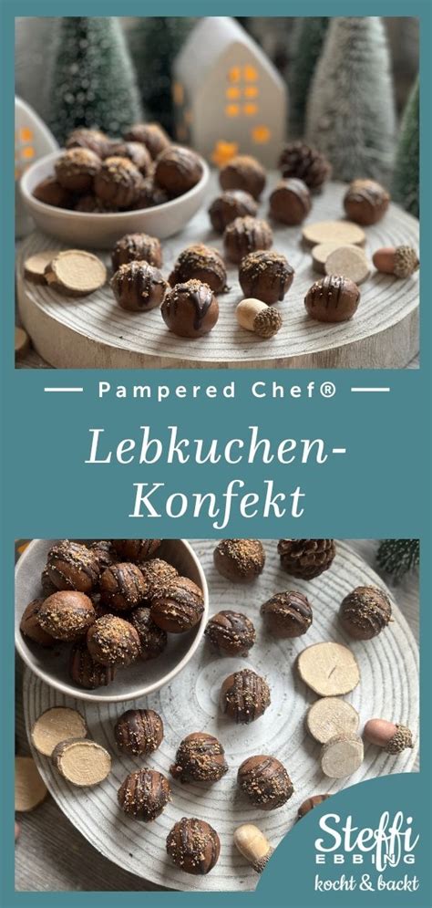 Zubereitungsschritte von Lebkuchen Konfekt