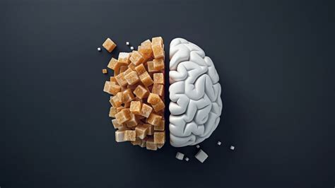 Zucker und seine Effekte auf Gesundkeit (Schaubild Herz, Leber, Gehirn)