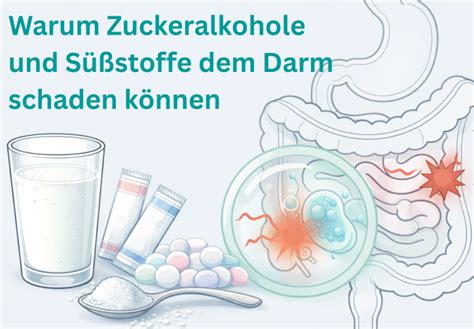 Zuckeralkohole und Süßstoffe - Beispiele und Wirkungen