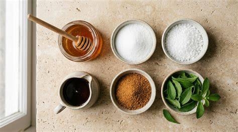 Zuckeralternativen im Vergleich (Stevia, Xylit, Erythrit, Honig)