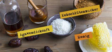 Zuckeralternativen in der Übersicht (Honig, Agavendicksaft, Ahornsirup, Kokosblütenzucker)