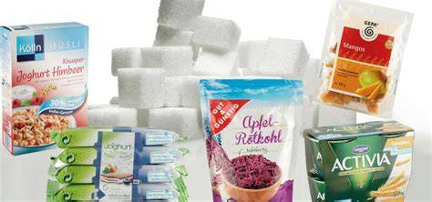 Zuckerfallen in Fertigprodukten erläutert