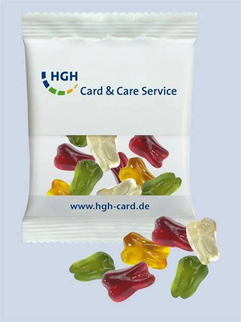 Zuckerfreie Fruchtgummis - Auswahl im Supermarktregal