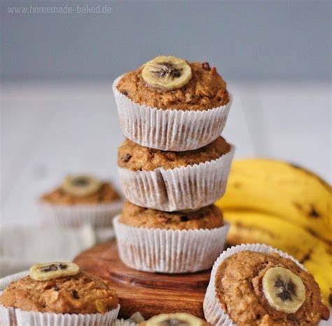 Zuckerfreie Muffins: Bananenmuffins, Apfelmuffins, Nussmuffins
