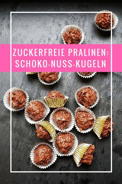 Zuckerfreie Pralinen: Zutatenmix und Portionierung