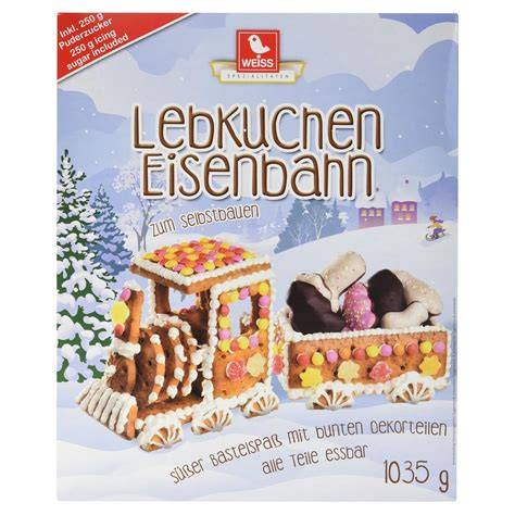 Zuckergehalt von Lebkuchen Eisenbahn