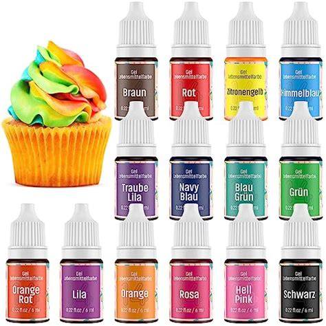 Zuckerguss einfärben - Pasten-, Gel- und Flüssigfarben
