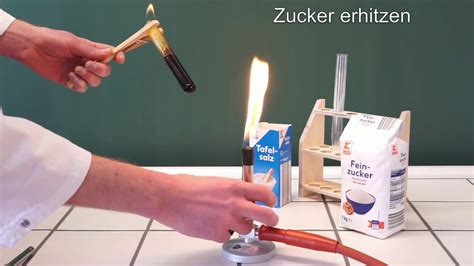 Zuckerkohle im Chemie-Demonstrationsexperiment