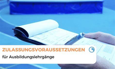 Zulassungsvoraussetzungen: Meisterbrief, Erfahrungsnachweis, Checkliste