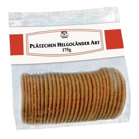 Zusammenfassungstabelle der Helgoländer Plätzchen