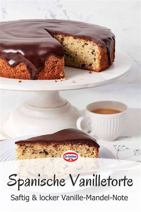 Zusammensetzen einer Vanilletorte (Schema)