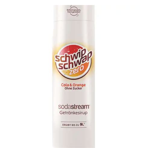 Zusammensetzung von Schwip Schwap ohne Zucker