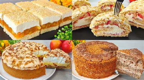 Zusammenstellung der wichtigsten traditionellen ungarischen Kuchenarten