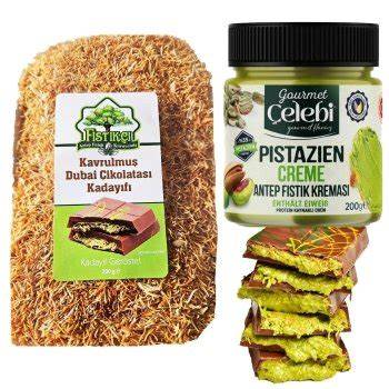 Zutaten: Schokolade, Pistazien, Kadaif (Engelshaar)