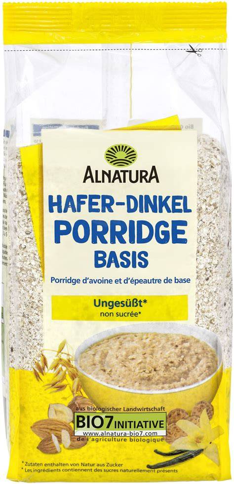 Zutatenübersicht: Banane, Dinkel, Hafer