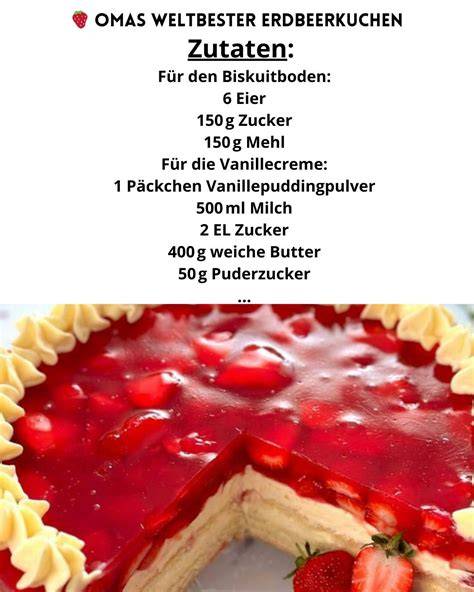 Zutatenübersicht: Erdbeeren, kalte Butterwürfel, Mehl, Zucker, Haferflocken, Mandeln