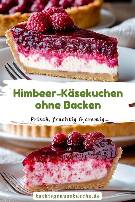 Zutatenübersicht: Schmand, Himbeeren, Sahne, Butterkekse, Tortenguss