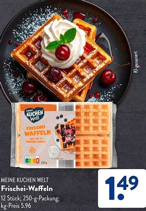 Zutatenübersicht Frischei Waffeln