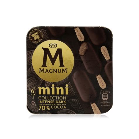 Zutatenübersicht Magnum Mini Intense Dark