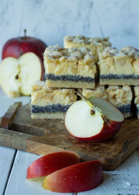 Zutaten Apfel Mohn Topfenkuchen - als Übersicht