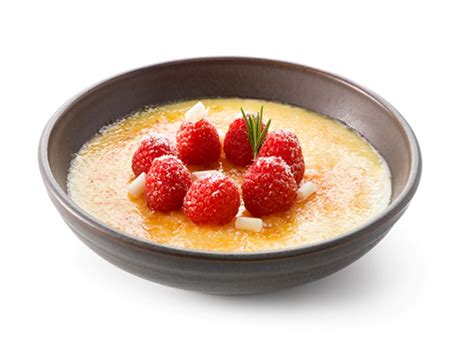 Zutaten Crème brûlée mit weißer Schokolade