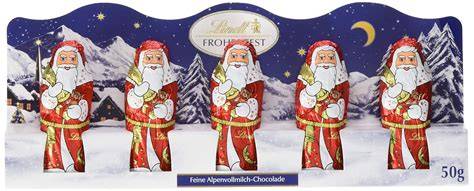 Zutaten Lindt Mini Schoko Weihnachtsmann