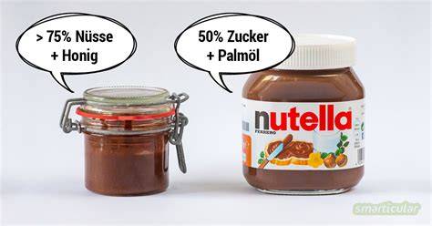 Zutaten Nutella Rezept Schokocreme